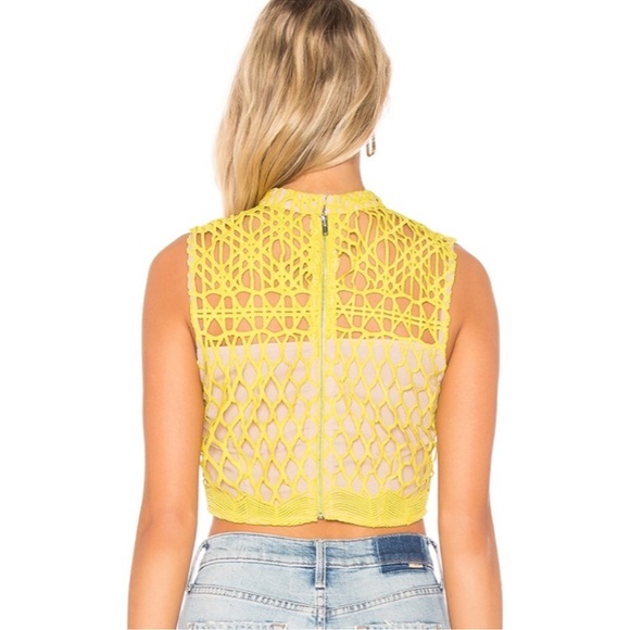 REVOLVE x ENDLESS ROSE Guipure Lace 2 Piece Crop Top and Skirt - Picture 8 of 11